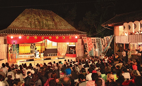 中山農村歌舞伎の写真