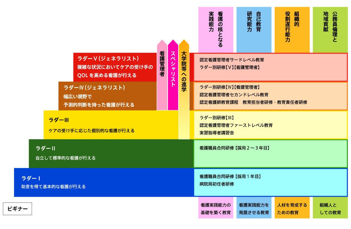香川県立病院キャリア図