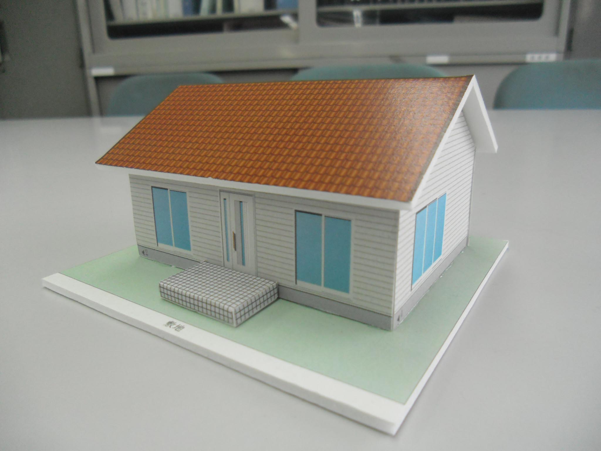 住宅模型の写真