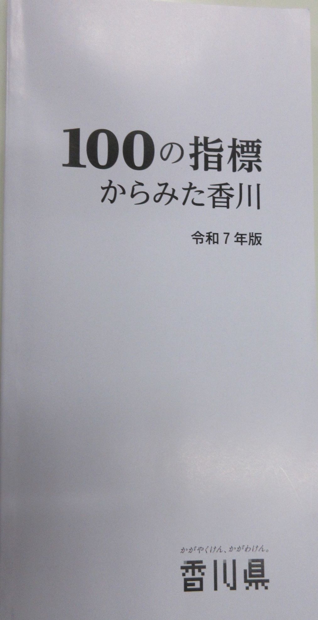 100の指標からみた香川（令和7年版）