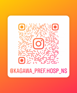 「香川県立病院看護師」Instagram二次元コード