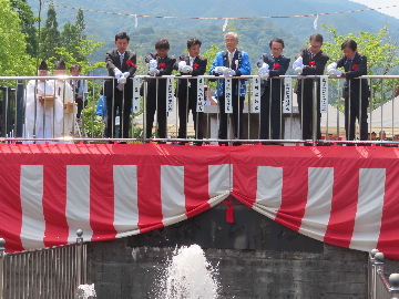 水口祭の様子