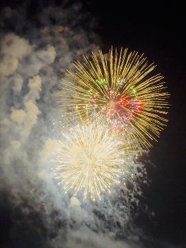 花火大会の様子