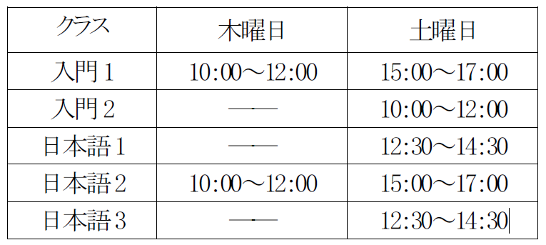 time_schedule