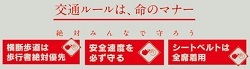 交通死亡事故周知バナー画像