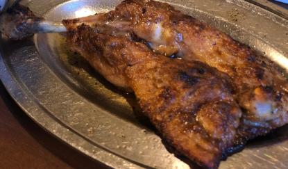 今週紹介の骨付きどりの完成写真