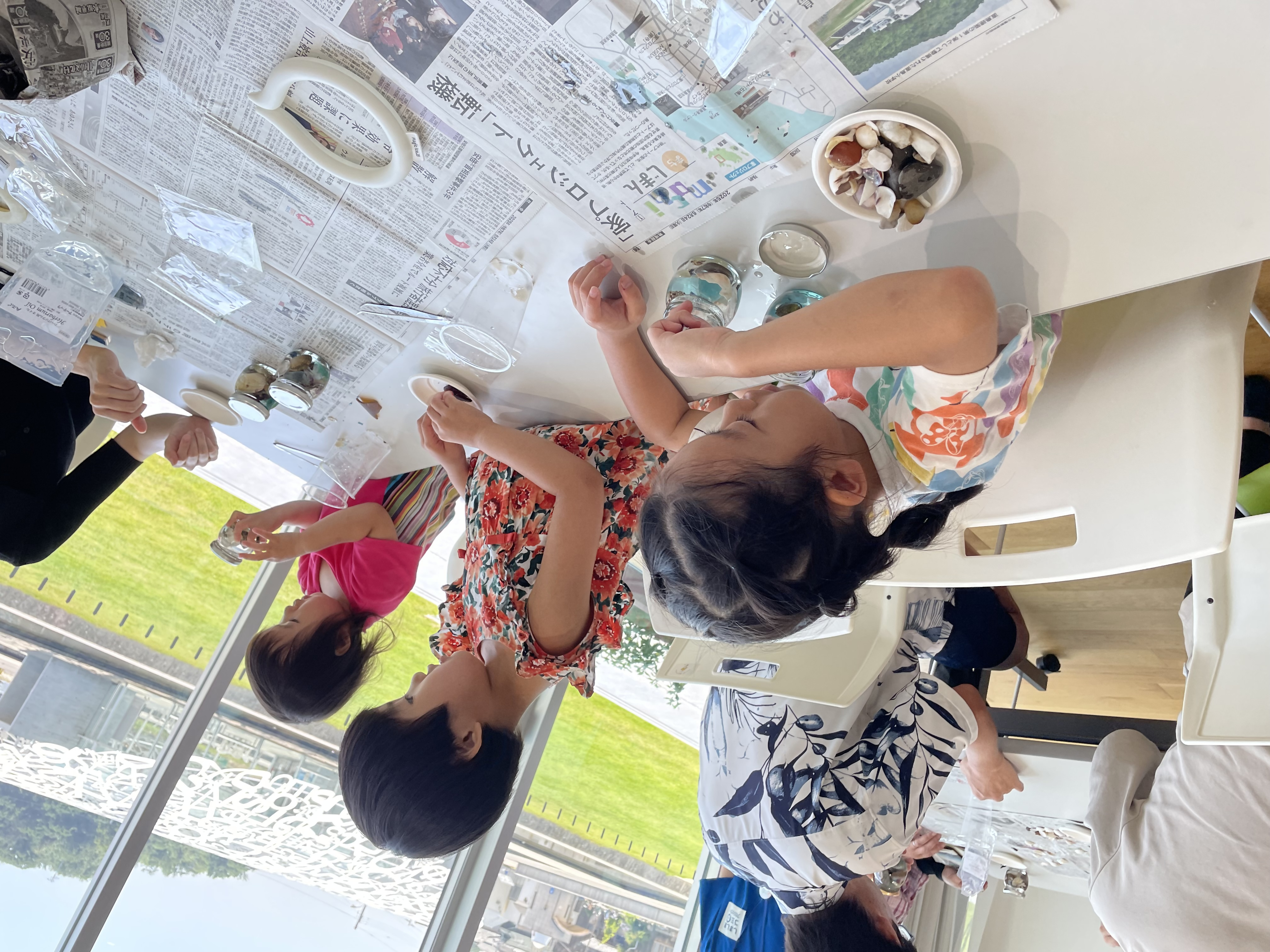 ハーバリウムづくり