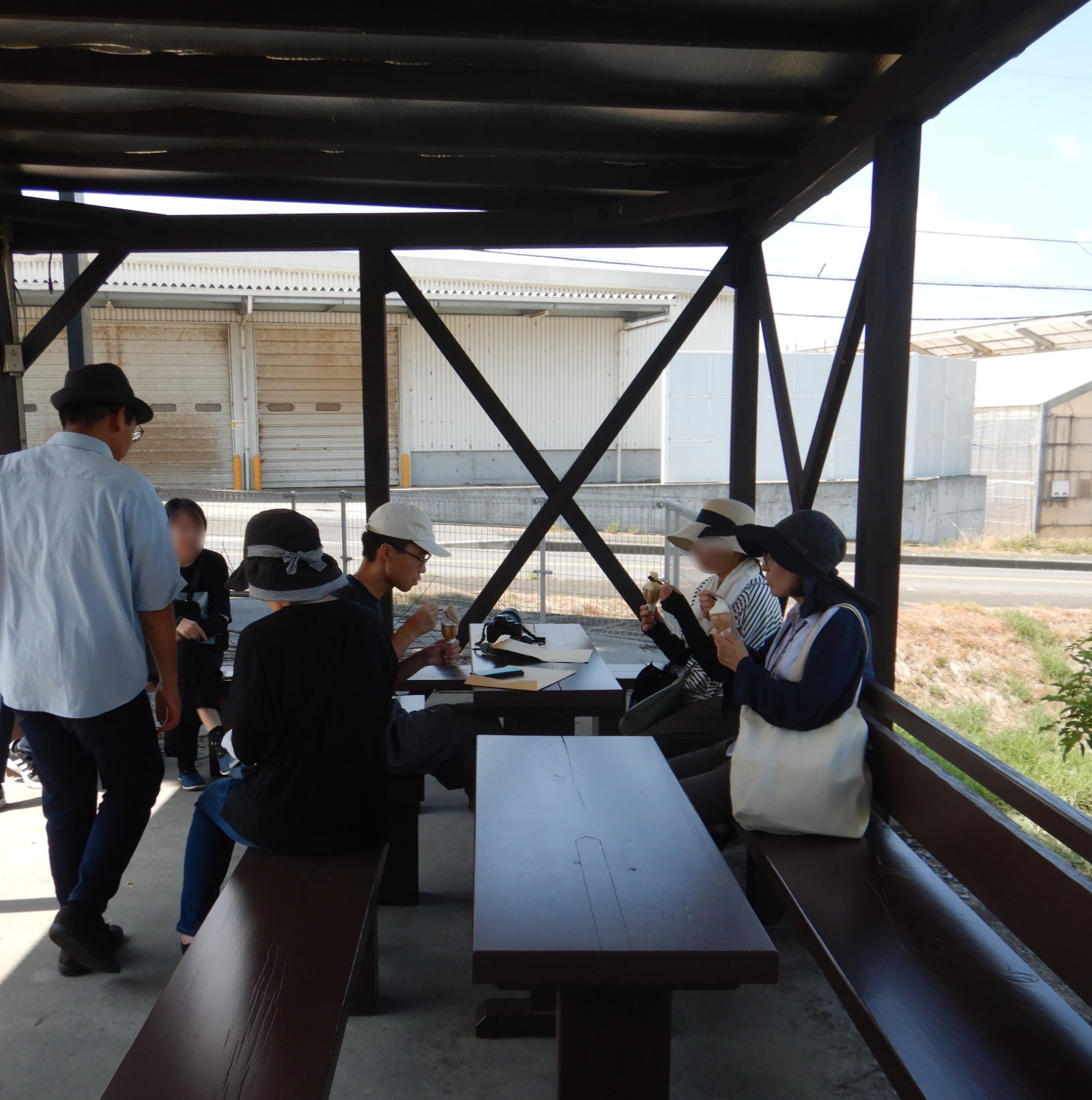 ジェラート試食