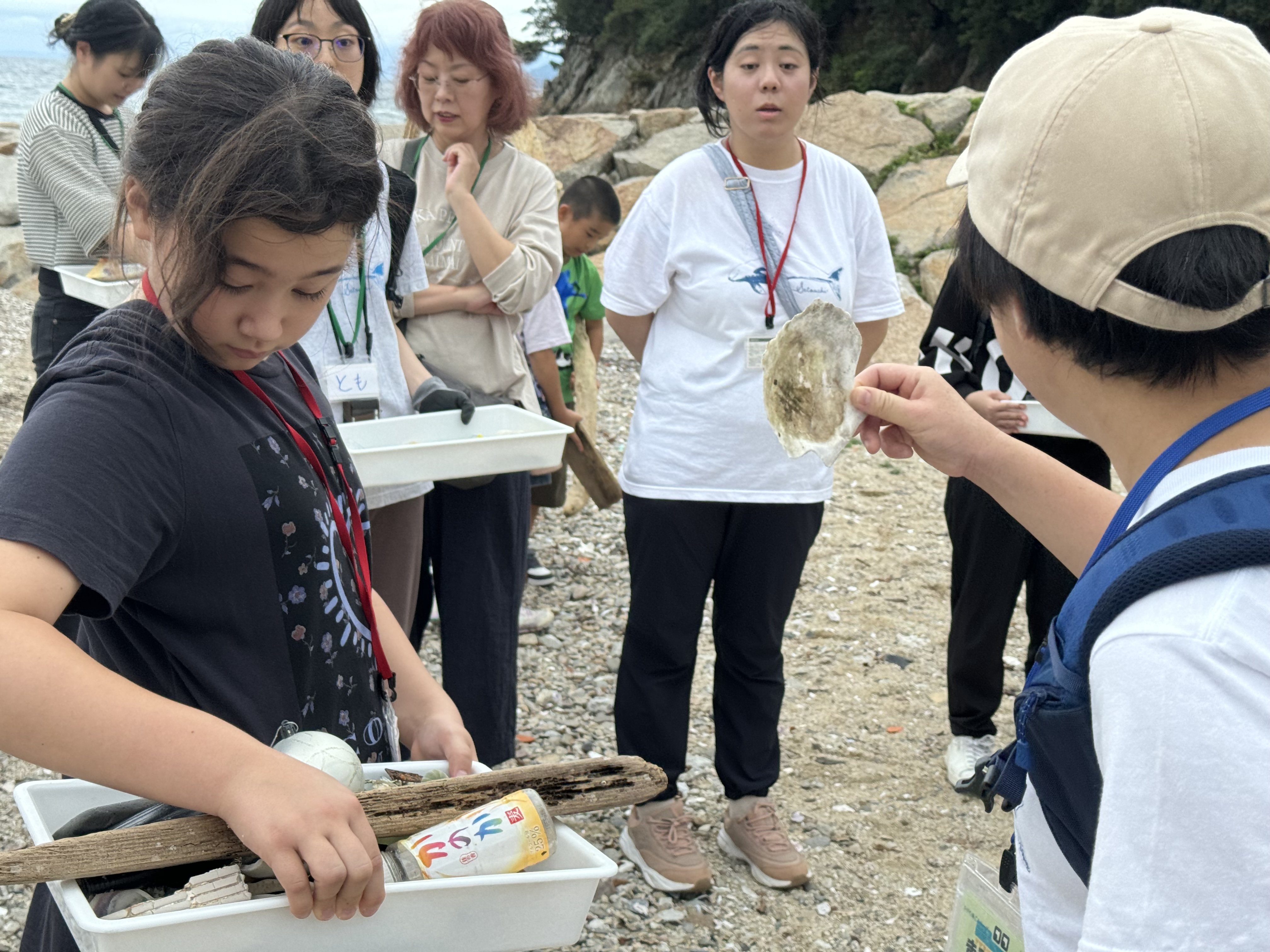 集めた漂着物１