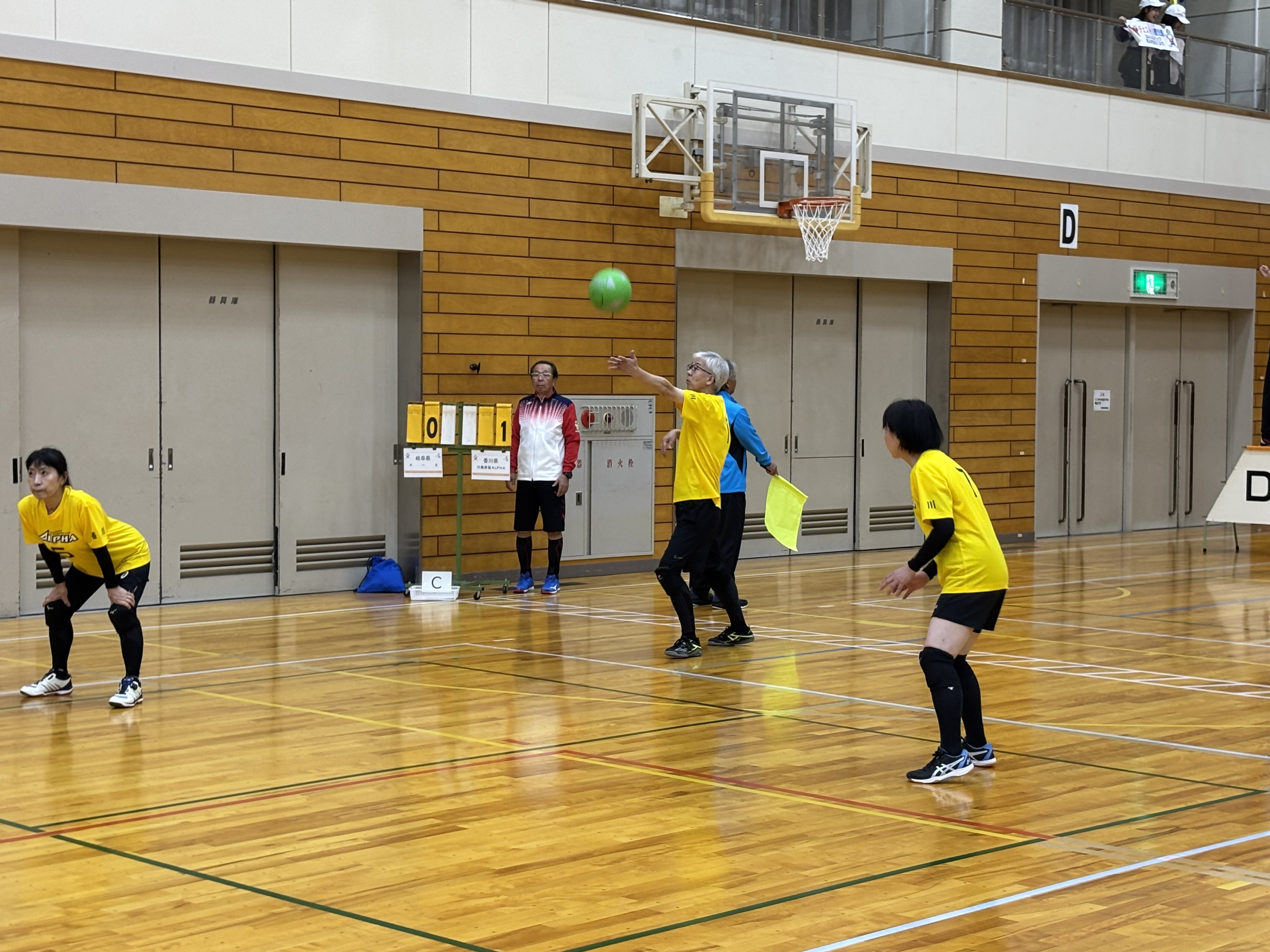 ねんりんピック岐阜ソフトバレーボール