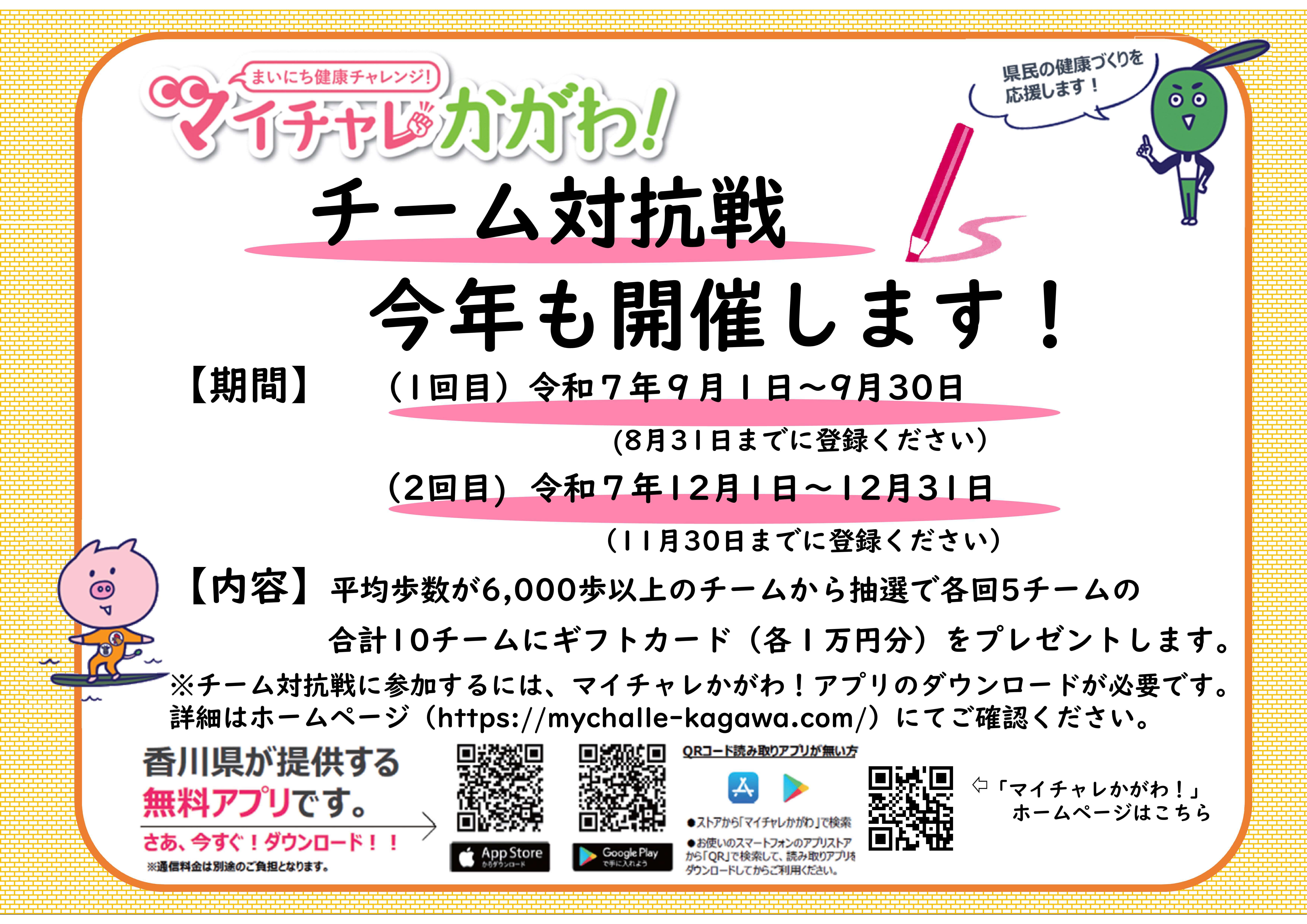 マイチャレチラシ