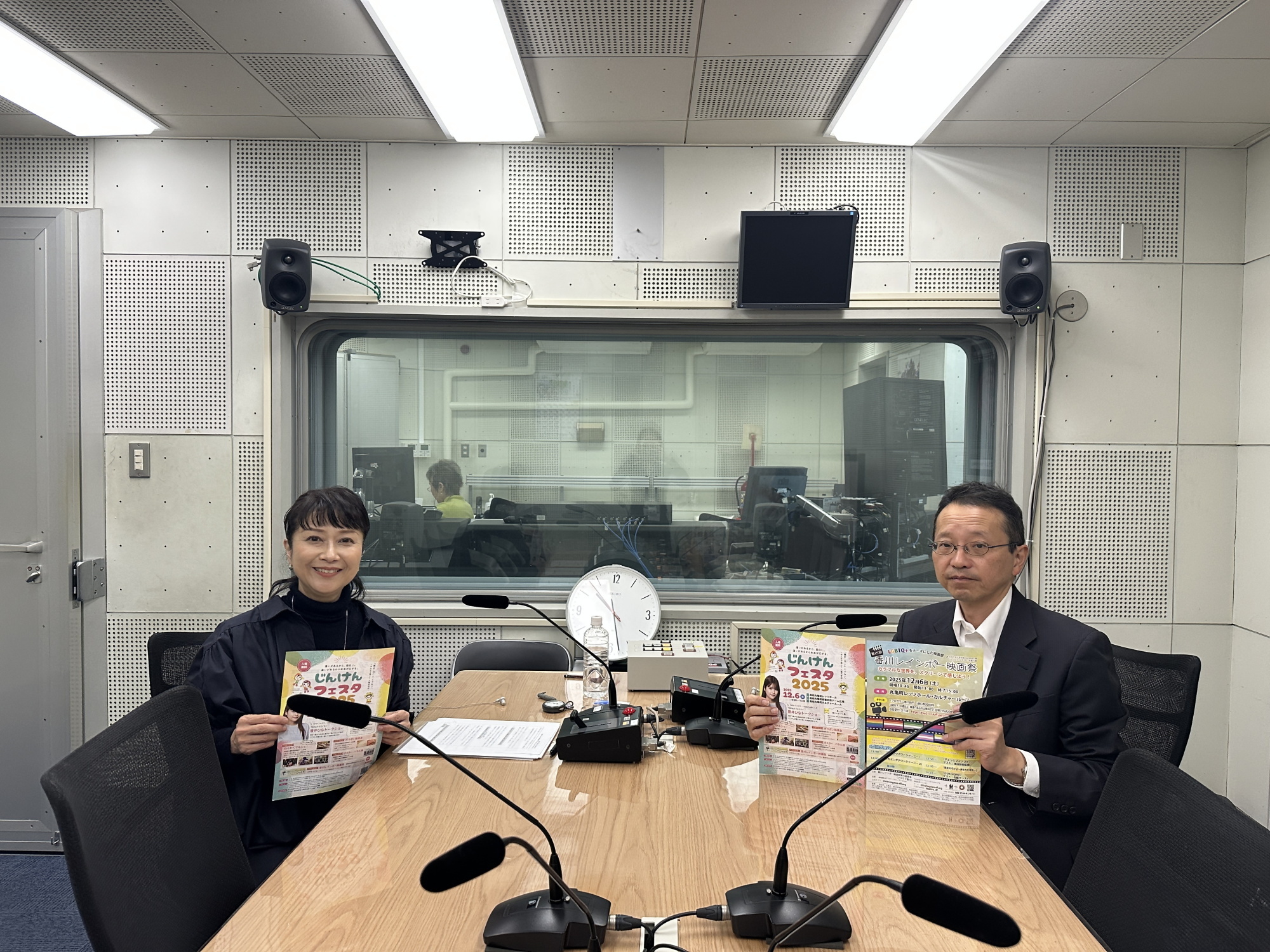 ラジオ収録写真