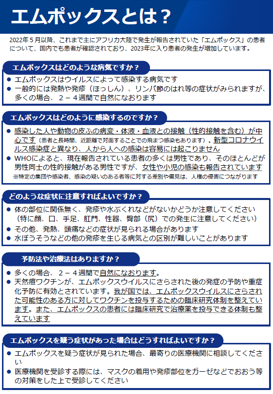 エムポックスとは