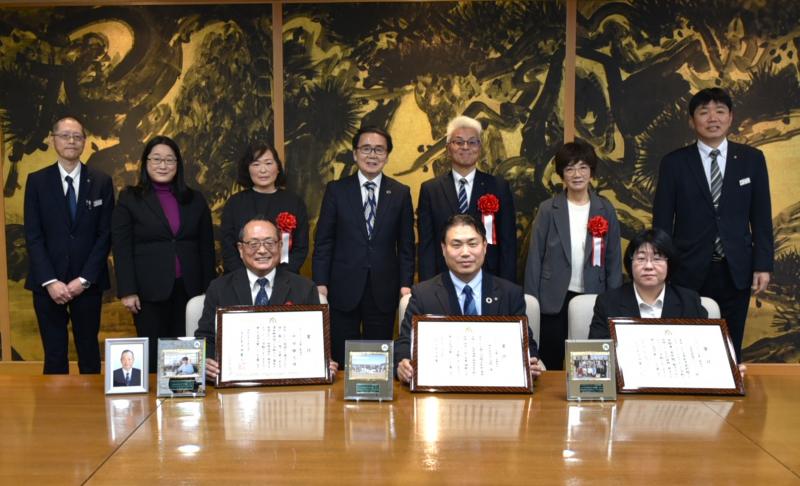 昨年度の表彰式の様子